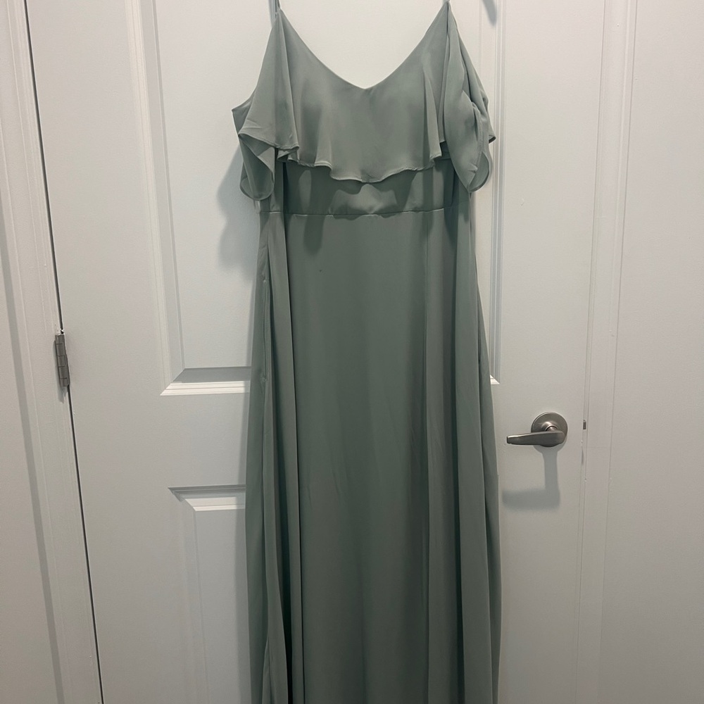 Sage green Birdy grey Jane convertible dress
